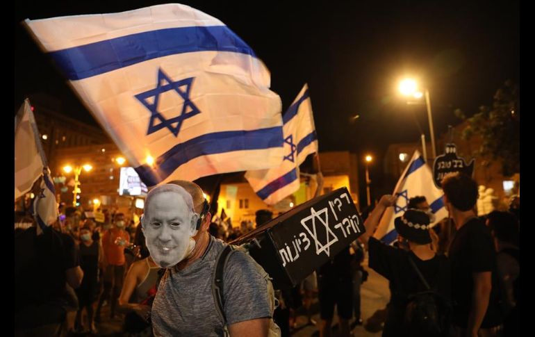 Las movilizaciones ocurrieron principalmente en Tel Aviv, Jerusalén y Cesarea. EFE/A. Sultan