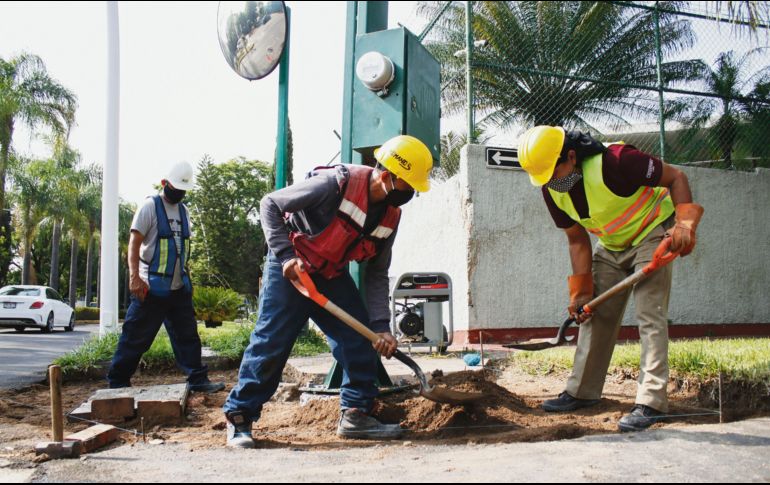 OBRAS. Allí se destina parte del dinero federal.  ESPECIAL