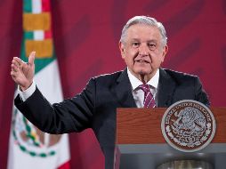 Durante su conferencia de prensa, López Obrador reiteró que López-Gatell ha hecho un buen trabajo. EFE / Presidencia de México