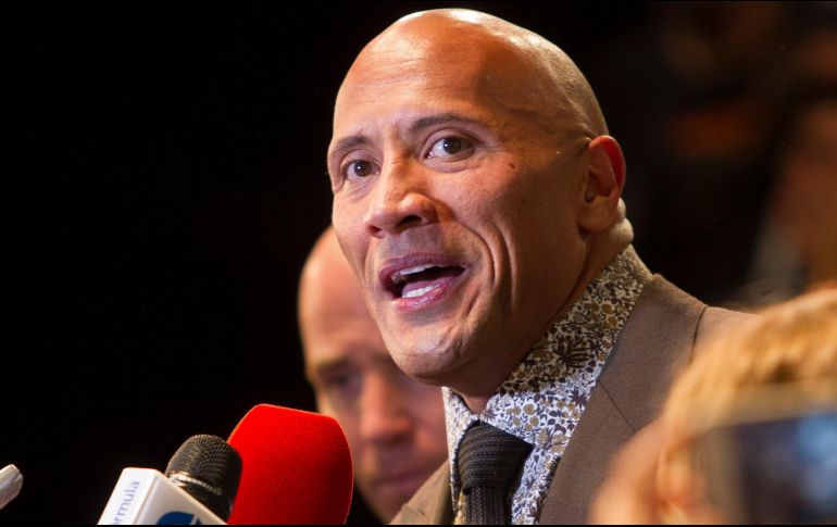 Johnson, conocido como “La Roca”, ha saltado con éxito como actor de la pantalla grande. NTX / ARCHIVO