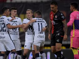 Los de la UNAM resistieron las buenas intenciones de Atlas y sentenciaron el partido en los últimos minutos de juego. IMAGO7