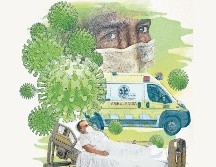 Hospitalizado por coronavirus ve morir a cinco contagiados