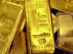 La onza del metal subía un 2.40 % respecto a la jornada anterior. AFP/ARCHIVO