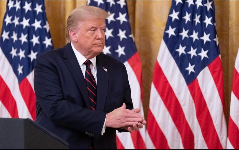 El presidente ha visto afectados sus niveles de aprobación debido al manejo de la pandemia en el país. EFE/C. Kleponis