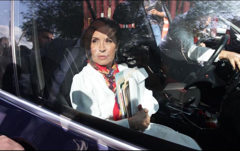 Rosario Robles de omitir dar aviso de las irregularidades cometidas por funcionarios de la Sedesol y la Sedatu. NTX/ARCHIVO