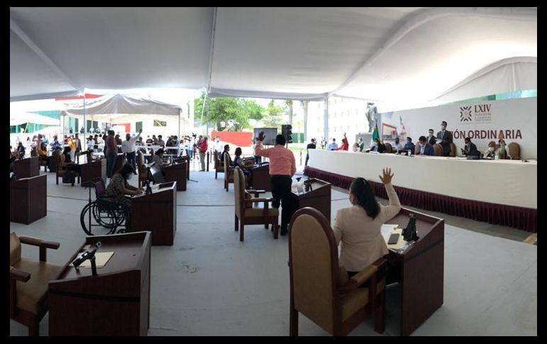 La LXIV Legislatura de Oaxaca aprobó este martes los cambios a la ley. TWITTER@CongresoOaxLXIV