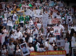 Exigen una mayor actuación por parte de las autoridades ante el aumento de desapariciones en Jalisco. EL INFORMADOR/F. Atilano