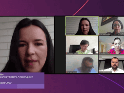 Los participantes respondieron los cuestionamientos de los integrantes de la Comisión de Vigilancia, presidida por la diputada Mirza Flores. TWITTER / @CongresoJalTV