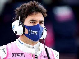 Pérez esperaba regresar a la competición tras siete días de cuarentena. ESPECIAL / formula1.com