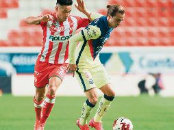El Necaxa se repuso de un mal inicio y en el segundo tiempo alcanzó a empatar. IMAGO7