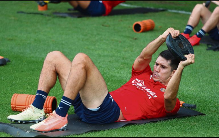 Jesús Molina estará en el 11 inicial rojiblanco, esta noche frente a los poblanos. ESPECIAL