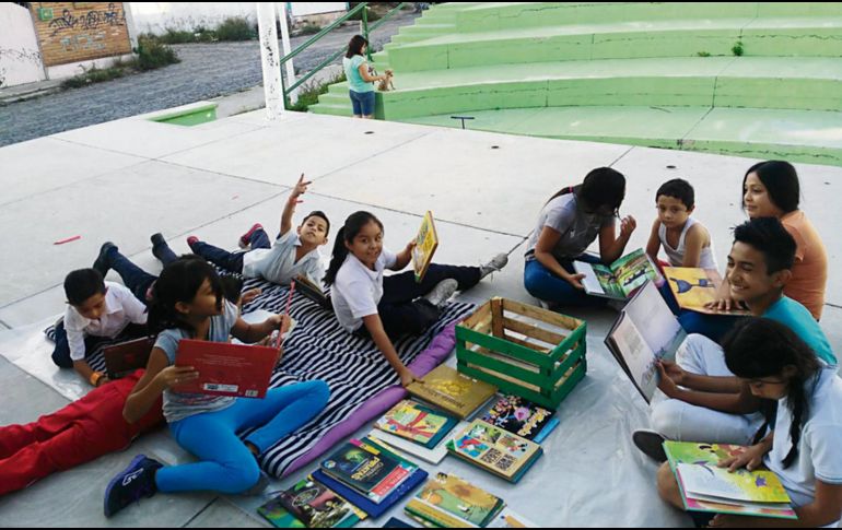MOTIVACIÓN. En su momento se corrió la voz en el barrio y los niños comenzaron a llegar a leer. ESPECIAL
