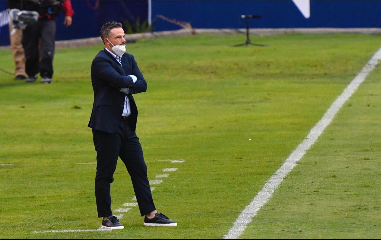 Puente recalcó que para empatar con San Luis, sus jugadores se entregaron y demostraron amor propio. Imago7 / S. Laureano Miranda