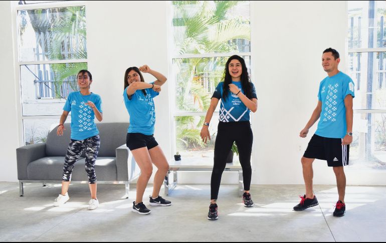 DESTREZA. Despierta nuevas costumbres sanas sin salir de casa. CORTESÍA • COMUDE