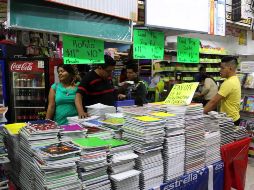 Resaltan que el 80 por ciento de las ventas en el año de útiles escolares, se registran durante el inicio del ciclo escolar. EL INFORMADOR / ARCHIVO