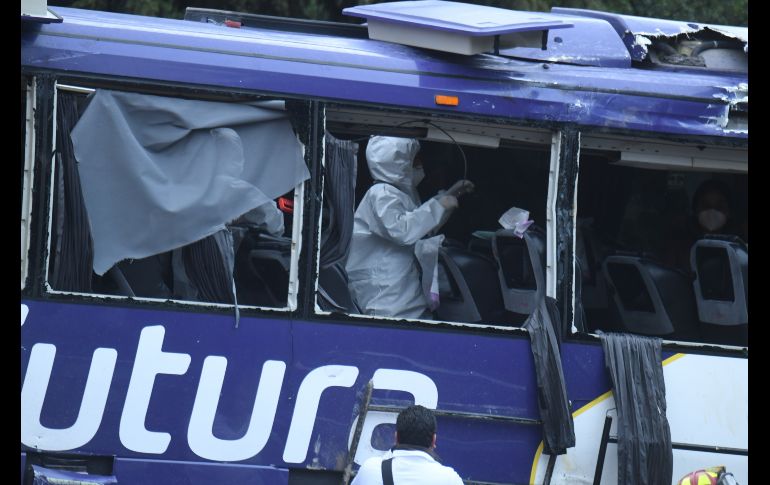 El accidente se registró en la municipalidad de Ocoyoacac, Estado de México. Xinhua