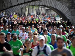 CANCELADO. La cancelación de la prueba parisina se une a otros de los maratones más prestigiosos del planeta (Berlín, Nueva York, Boston, Chicago). AFP