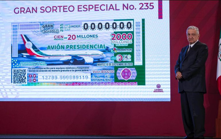 En su conferencia matutina, el Presidente señaló que todos los lunes y jueves a mediodía, en las instalaciones de la Lotería, se realizan los ensayos para el sorteo del 15 de septiembre, con los niños gritones. SUN / S. Tapia