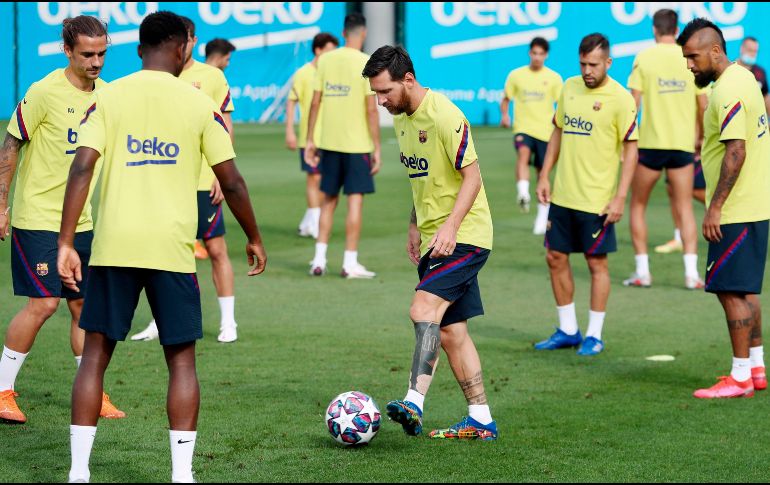 El Barcelona se las verá con el Bayern Múnich el viernes por los cuartos de final del minitorneo. EFE