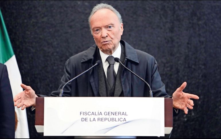 Gertz Manero también aclaró que en su proceso Lozoya no ha recibido ningún beneficio que esté fuera de la ley. SUN