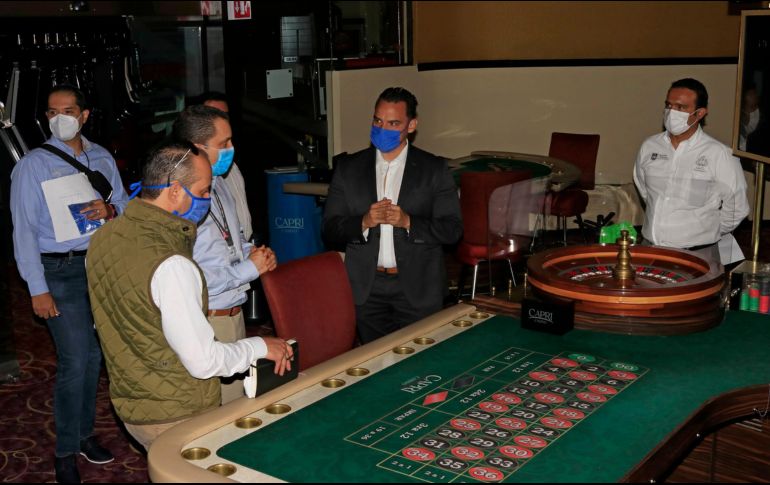 Este jueves comenzó la reapertura de casinos en Guadalajara. ESPECIAL