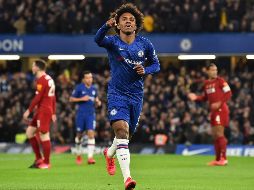 Con los Blues, Willian ganó dos títulos en la Premier League (2015 y 2017), uno de la FA Cup (2018) y uno de la Europa League de 2019, y fue elegido dos veces jugador del año del club. AFP / ARCHIVO