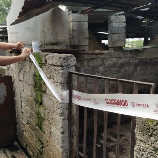 Proepa clausura granja porcícola en Ixtlahuacán de los Membrillos