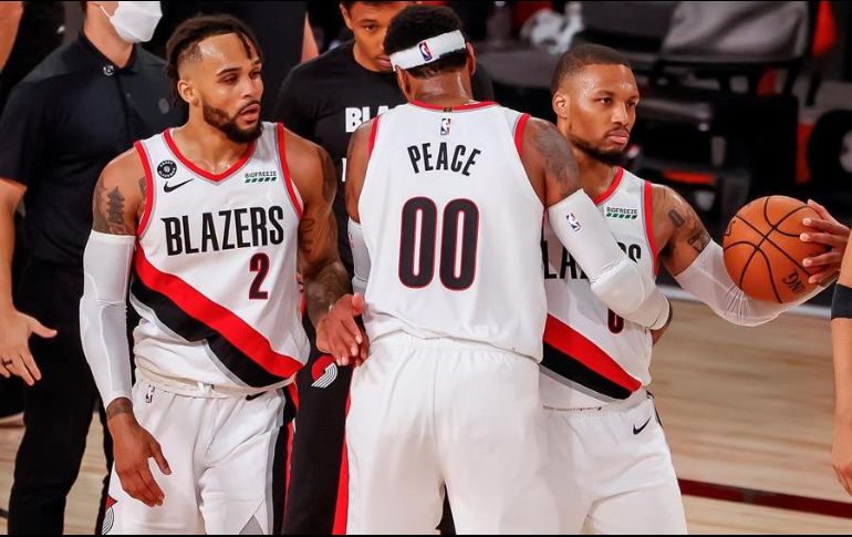 La buena racha de los Trail Blazers permitió su avance en el torneo. EFE/E. Lesser