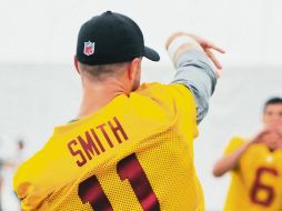 RENACIDO. Luego de casi perder la pierna derecha, Alex Smith volvió a la actividad tras 21 meses de ausencia. INSTAGRAM/@washingtonnfl