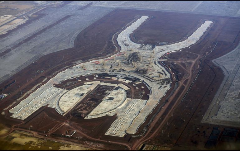 La ASF aceptó un error en la estimación del costo de cancelación del  Nuevo Aeropuerto Internacional de la Ciudad de México. NTX/ARCHIVO