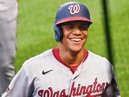 PELIGROSO. Soto logró un promedio de bateo de .448 en la semana más reciente de acción. AFP / S. Ryan