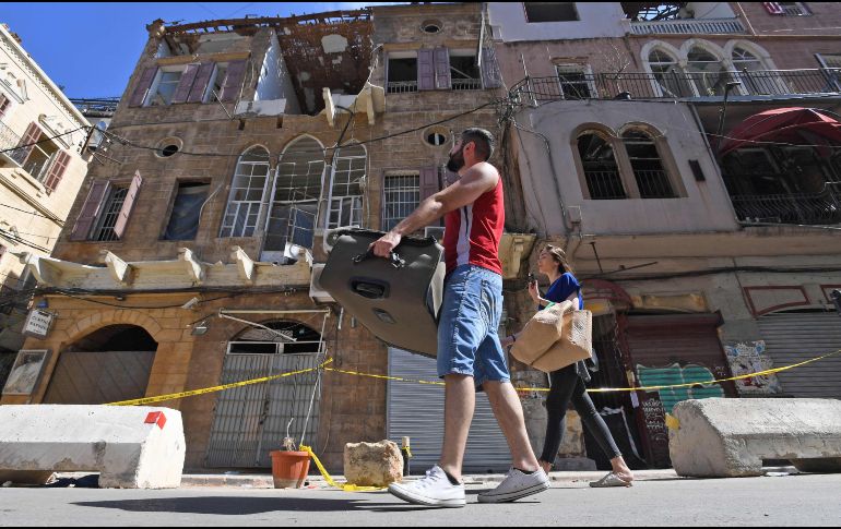 Autoridades advierten que los hospitales de Beirut están desbordados de pacientes de COVID-19 y de heridos por la explosión del 4 de agosto. AFP / ARCHIVO