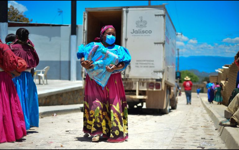Destacan que el balance de estos meses de operación es muy positivo, ya que se entregaron 260 mil despensas beneficiando a 1.2 millones de jaliscienses. ESPECIAL / Gobierno de Jalisco
