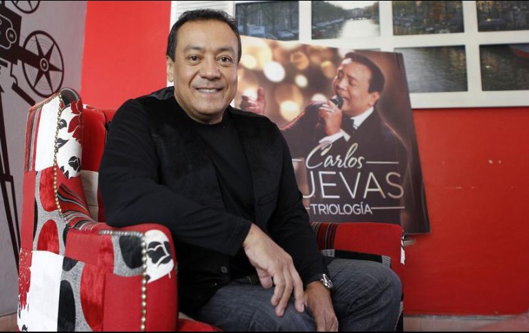 Carlos Cuevas asegura que “Una buena noche” ofrecerá una producción de calidad como siempre la ha ofrecido en sus conciertos. EL INFORMADOR/ARCHIVO