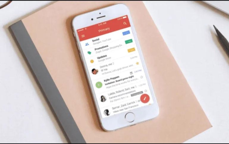 Los problemas se concentraban en varios países centroeuropeos, especialmente en Alemania, así como en el Reino Unido. ESPECIAL / Gmail