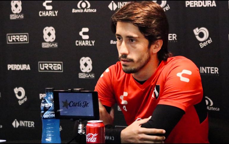 El defensa señala que desde el partido anterior el técnico Diego Cocca ya influyó en el parado del equipo, pues ha estado trabajando con el plantel a través del director técnico interino, Rubén Duarte. TWITTER / @atlasfc