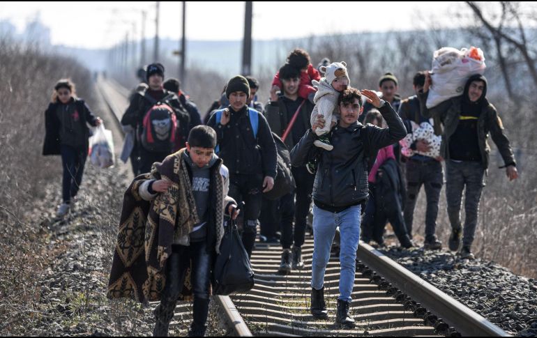 La violencia generada por grupos armados organizados provocó al menos 16 episodios de movilizaciones masivas. AFP/ARCHIVO