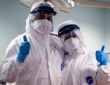 La estatua de bronce brindará homenaje al personal médico que se encuentra al frente de la pandemia. EFE/ARCHIVO