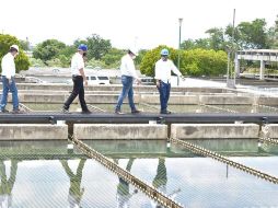 El agua se muestrea las 24 horas del día, por lo menos cada dos horas para que cumpla con todos los rangos, aseguran. ESPECIAL/Coordinación General de Gestión del Territorio