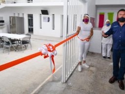 Con este nuevo espacio, la capacidad total del reclusorio se amplía para 438 personas. ESPECIAL