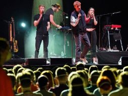 Tim Bendzko actuó durante los tres conciertos. GETTY IMAGES