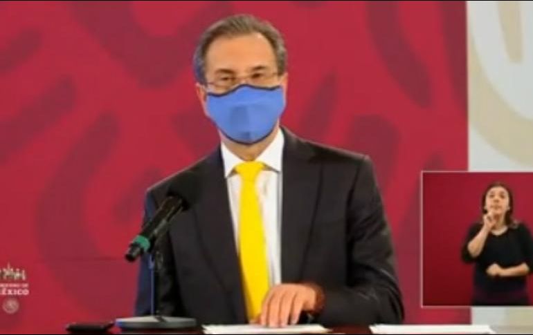 Moctezuma Barragán agradeció al magisterio por estar atentos y al pendiente del programa de regreso a clases. TWITTER / @GobiernoMX