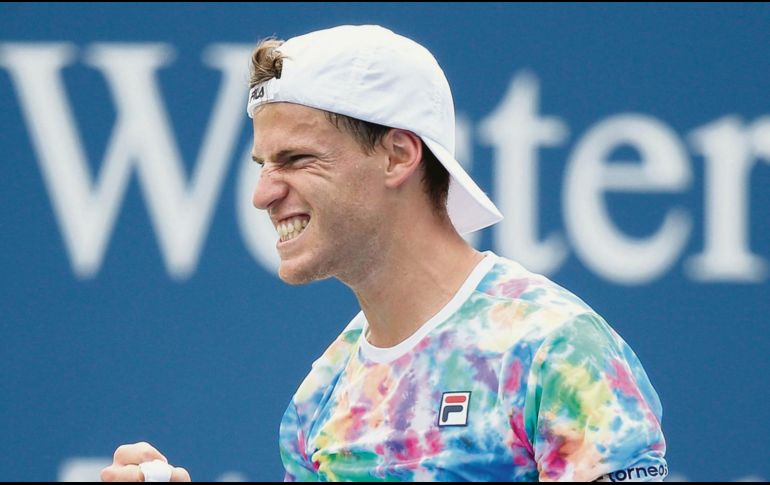 VICTORIA. Diego Schwartzman dio cuenta de Casper Ruud para avanzar a la segunda ronda. AFP• M. Stockman