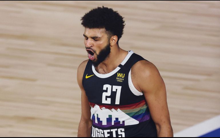 VALIOSO. Jamal Murray mantiene con vida a Denver. ESPECIAL