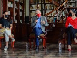 Durante una charla se habló de los pormenores de la convocatoria, e instaron a los ciudadanos a participar en el galardón. TWITTER / @CulturaJalisco