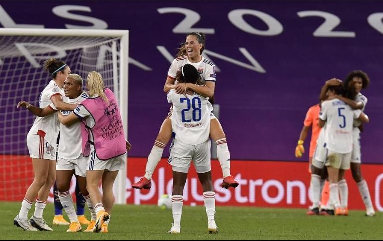 El Lyon, seis veces campeón y nueve veces finalista, doblegó al Wolfsburgo en las finales de 2016 y 2018. EFE/A. Barrientos