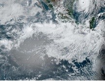 Se prevé que en las costas se generen vientos sostenidos de entre 50 y 60 kilómetros por hora. EFE/NOAA