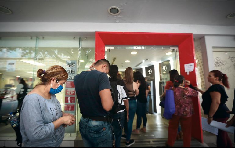 Los datos de la operación de la banca comercial en México aún no reflejan el impacto de la pandemia. EL INFORMADOR/F. Atilano