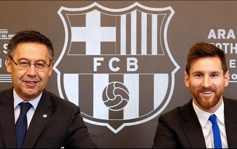 Las constantes renovaciones del argentino fueron un desgaste para la relación entre el jugador y la directiva. AFP