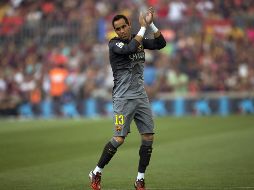 La firma está a la espera de que el ex portero del Barcelona pase el trámite del reconocimiento médico. EFE / ARCHIVO